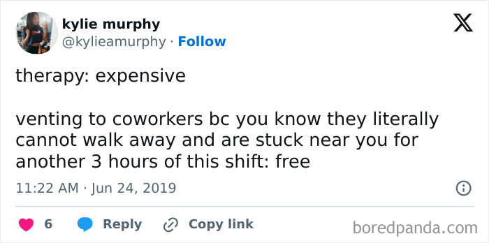 Using Your Coworkers As Free Therapists