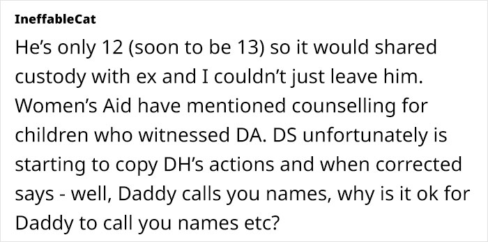 Hubby Enjoys Calling Wife Stupid, 12YO Son Follows Suit, She Announces He's About To Be Her Ex