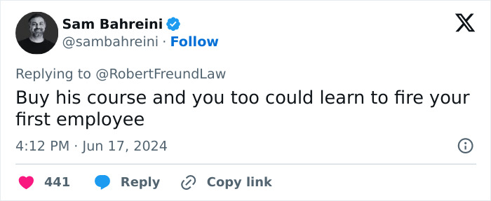 "Last Week, I Fired My First Employee, Here’s What I Learned": Boss Says In Tone-Deaf LinkedIn Post "Last Week, I Fired My First Employee, Here’s What I Learned": Boss Says In Tone-Deaf LinkedIn Post