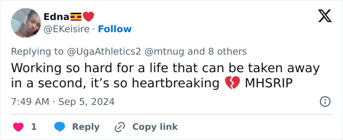 Olympic Runner Dies After Being Set On Fire By Boyfriend