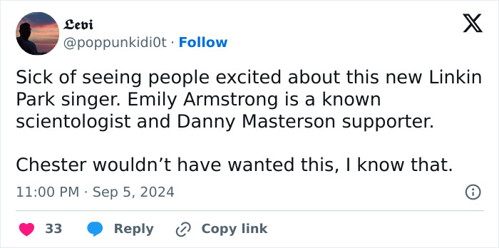 “No More Linkin Park For Me”: Band’s New Singer Emily Armstrong Slammed Over Scientology Claim “No More Linkin Park For Me”: Band’s New Singer Emily Armstrong Slammed Over Scientology Claim