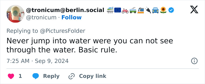 Man Jumps Off Cliff Into Water Hole And Completely Disappears, People Frantically Search For Him