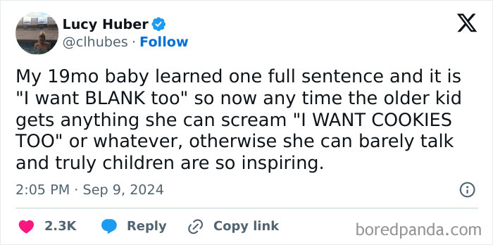 Funny Parenting Tweets September