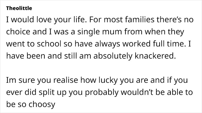 Wife Who Relies On Hubby To Support Family Pities Woman Who Works Full-Time, Angers Netizens