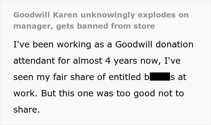 Crazy Goodwill Customer Explodes On Manager, Goes White As A Sheet When She Realizes Crazy Goodwill Customer Explodes On Manager, Goes White As A Sheet When She Realizes