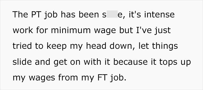 Woman Quits After Being Chewed Out By Coworkers, Partner Who Still Works There Says It Was A Mistake Woman Quits After Being Chewed Out By Coworkers, Partner Who Still Works There Says It Was A Mistake