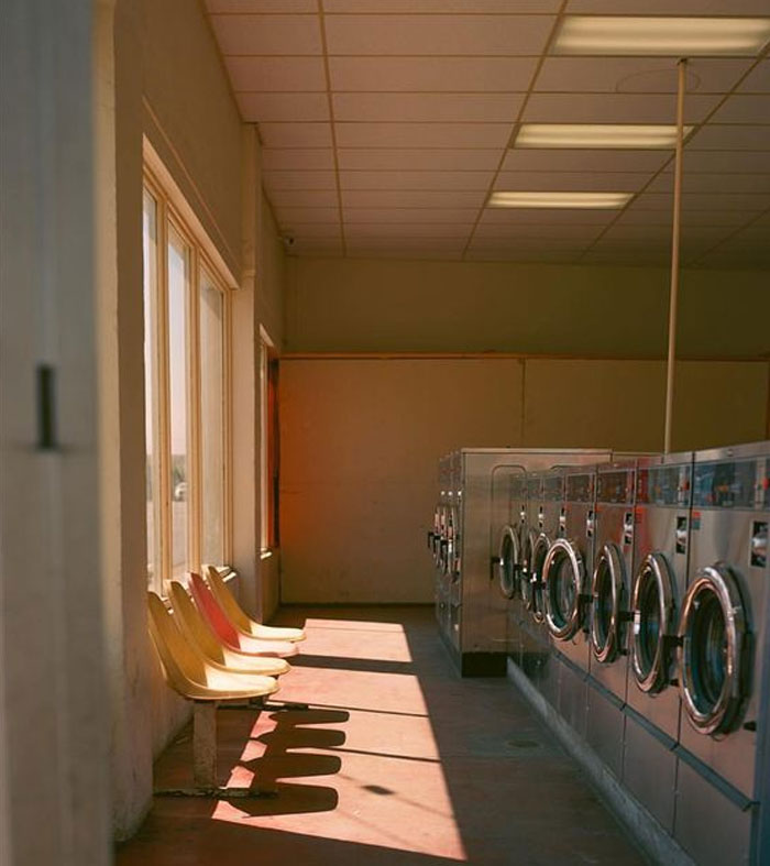 This Laundromat Gives Me Nostalgic Liminal Vibes