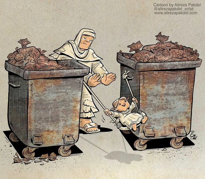 This Artist Illustrates Modern Society’s Problems, And Here Are 21 New Illustrations