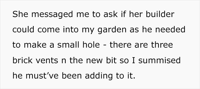 Homeowner Halts Neighbor's House Renovation After They Start Installing A Window Over Their Yard Homeowner Halts Neighbor's House Renovation After They Start Installing A Window Over Their Yard