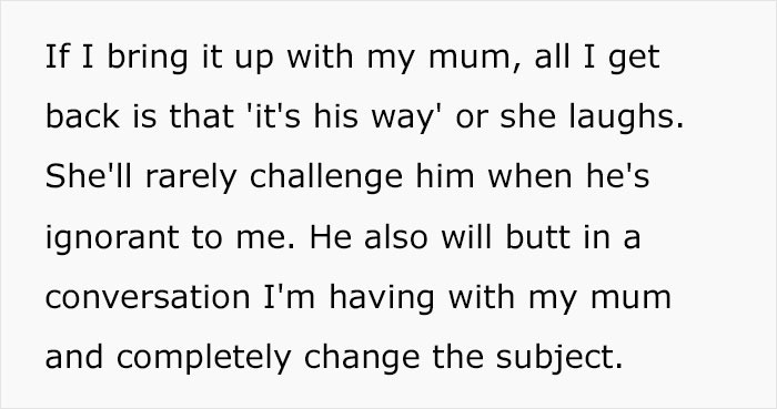 Daughter Can&rsquo;t Stand Mom&rsquo;s New Hubby, Who She Keeps Defending, Decides To Cut Them Out Of Her Life