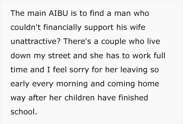 Wife Who Relies On Hubby To Support Family Pities Woman Who Works Full-Time, Angers Netizens