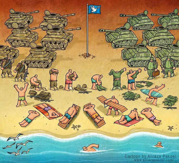 This Artist Illustrates Modern Society’s Problems, And Here Are 21 New Illustrations