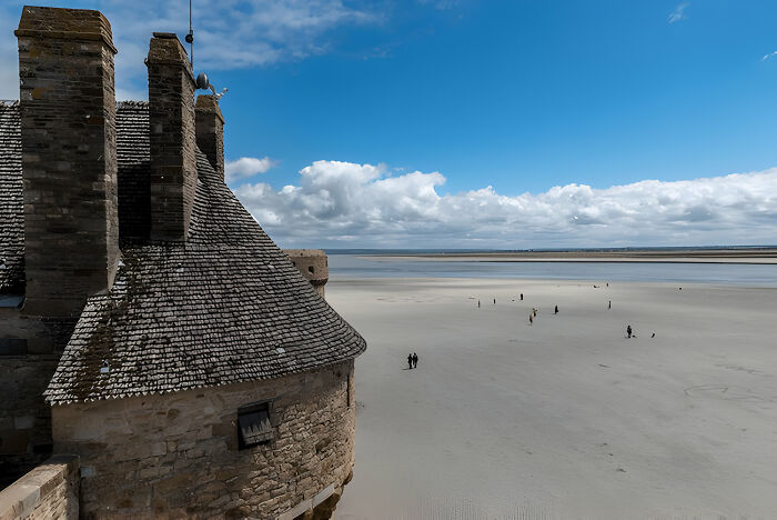 Aerial View From Mont Saint Michel