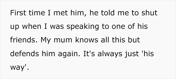 Daughter Can&rsquo;t Stand Mom&rsquo;s New Hubby, Who She Keeps Defending, Decides To Cut Them Out Of Her Life