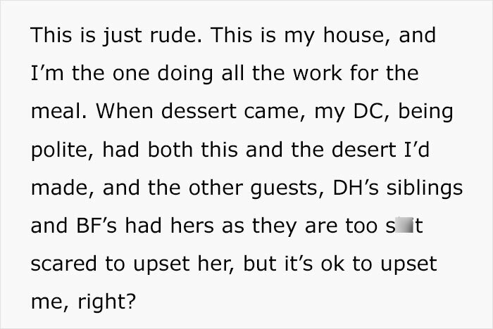 MIL Keeps Bringing Her Awful Food To DIL’s Parties Unasked, DIL Decides To Outdo Her MIL Keeps Bringing Her Awful Food To DIL’s Parties Unasked, DIL Decides To Outdo Her