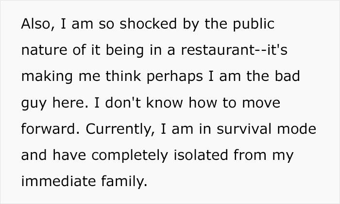 Woman Isolates In &ldquo;Survival Mode&rdquo; After In-Laws Override Her Rule Of No Phones At The Table