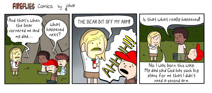 Fireflies Comics: Camping Scare
