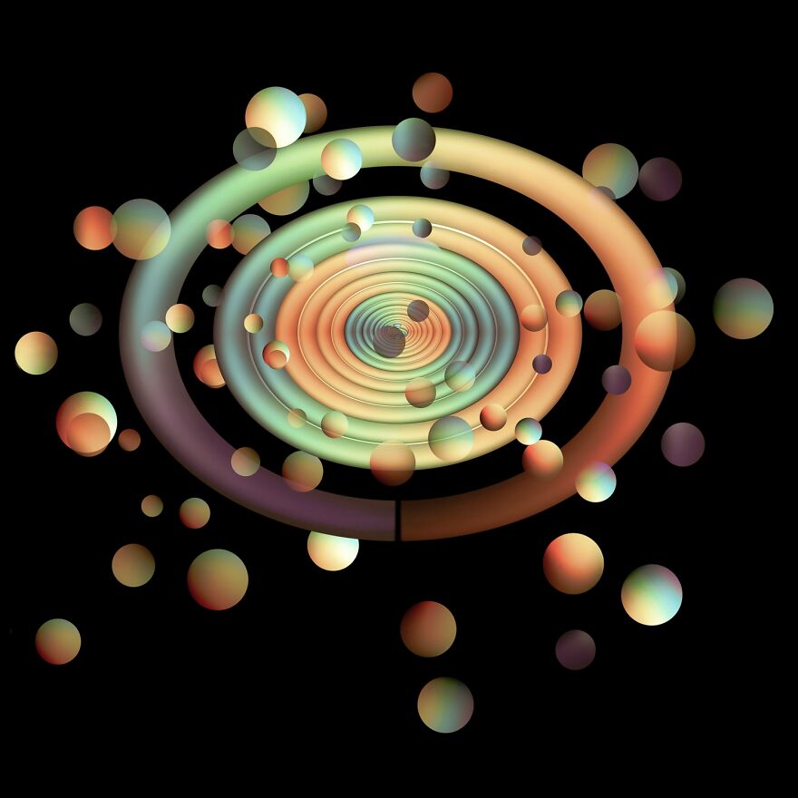 "Swimming In The Ocean Of Consciousness" By Victoria (Vicky) Stromee