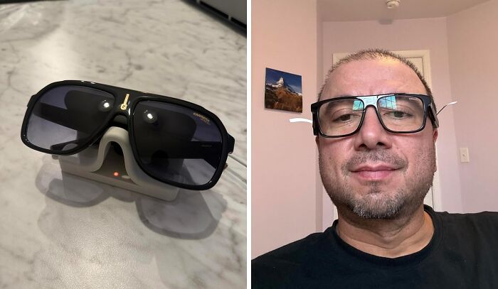 Safeguard Your Eyes: Carrera Smart Glasses In Black, Blue Light Filter And Alexa