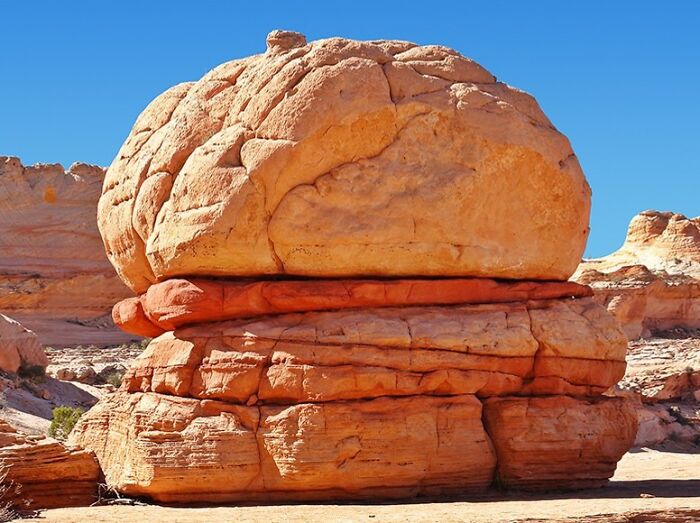 This Stacked Rock Formation
