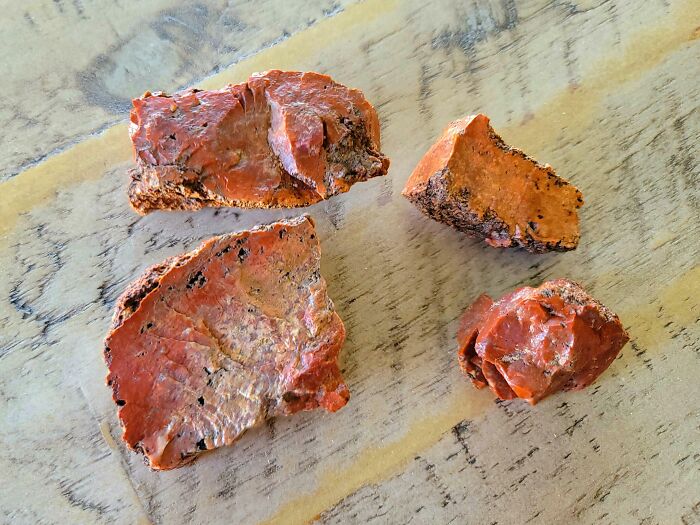 I Found Some Red Jasper (A Type Of Rock) And It Looks Like A Rare Steak