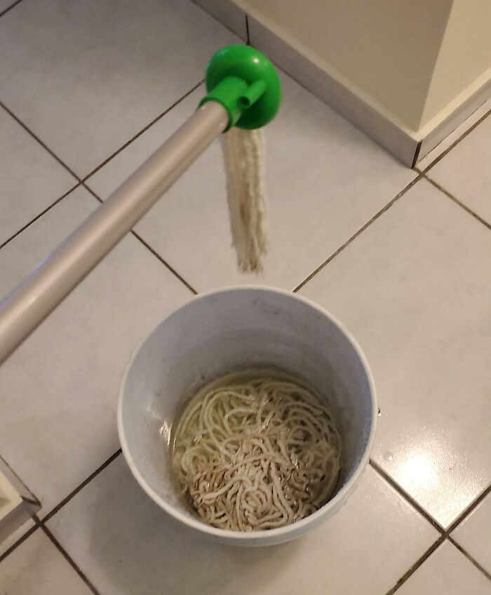 I Guess I Don't Have To Mop The Floor With The Cursed Spaghetti Anymore