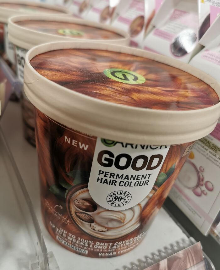 Mmm, I Can't Wait To Try This Delicious-Looking, Ammonia-Free Tub Of Ice Cream