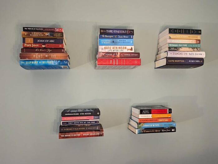 Turn Your Books Into Gravity-Defying Literary Art With This Floating Bookshelf