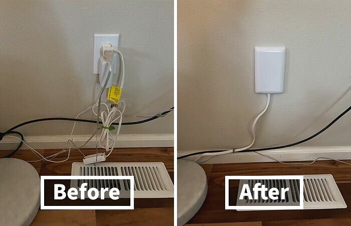 Your Messy Cords Are About To Go Incognito With This Sleek Socket – It's The Secret Agent Of Cable Management