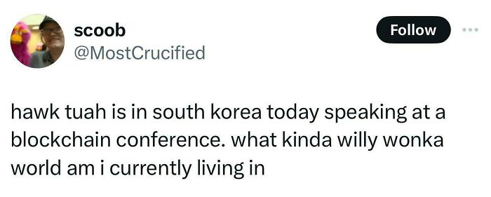 Hawk Tuah Is In South Korea Today Speaking At A Blockchain Conference