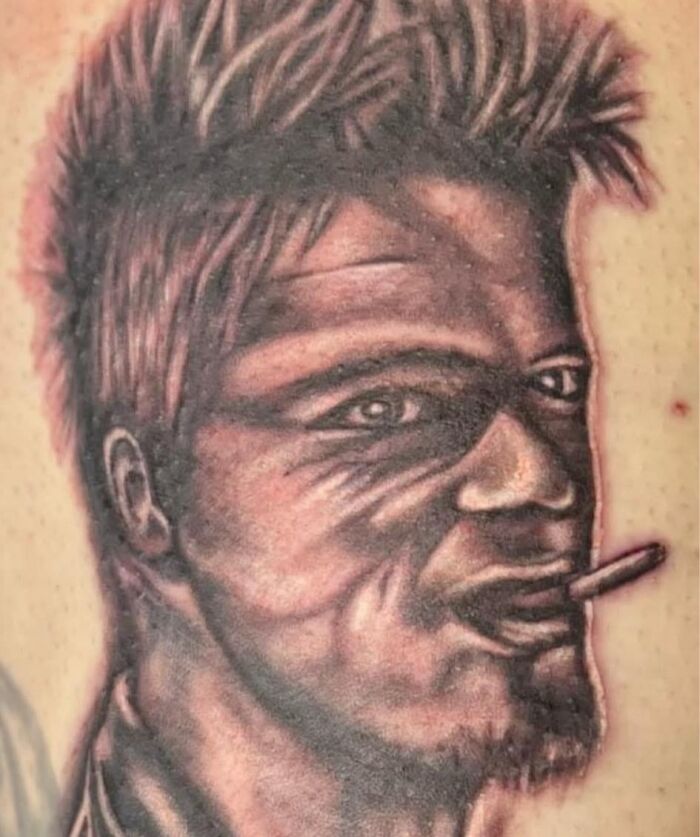 Think Fight Club. I Know The Tattooer