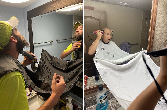The Sharks May Have Invested In This Beard Bib Apron, But Your Significant Other Will Be The Real Winner – No More Beard Trimmings All Over The Sink!