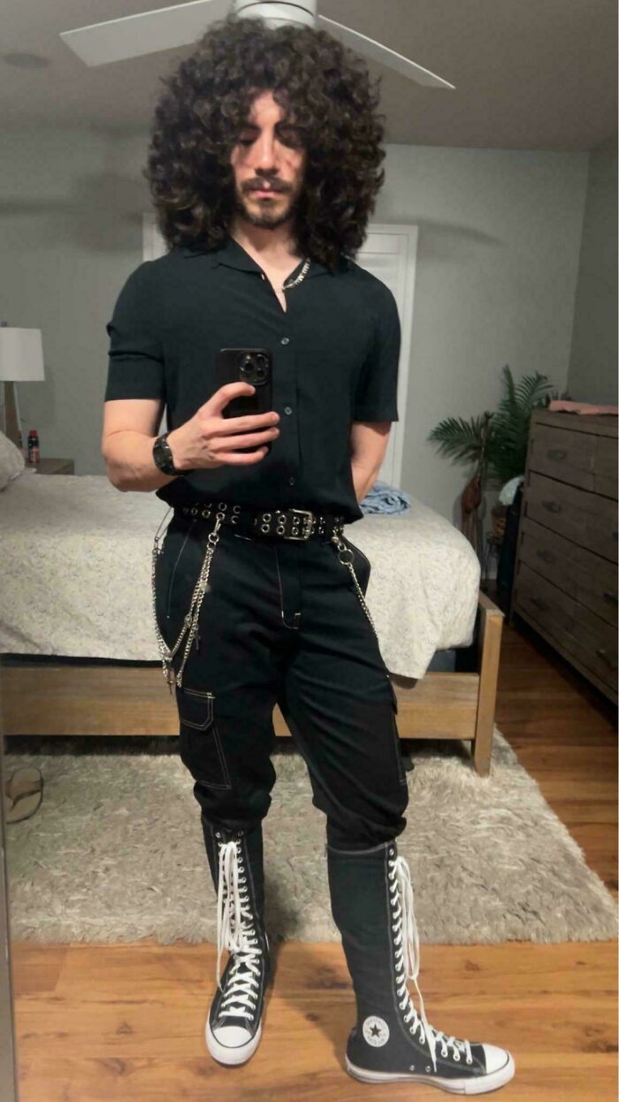 Decided To Let My Hair Down For A Dance