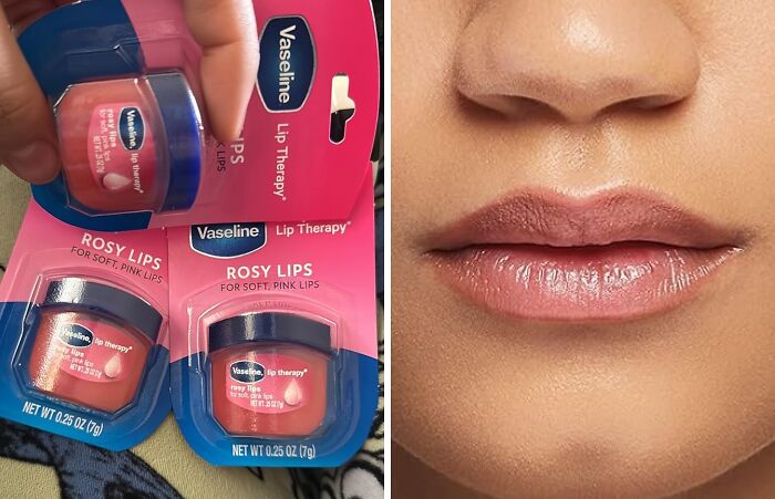 Dry, Cracked Lips? Not On Our Watch! This Vaseline Rosy Lip Therapy 3-Pack Will Have Your Pout Feeling Soft And Kissable In No Time