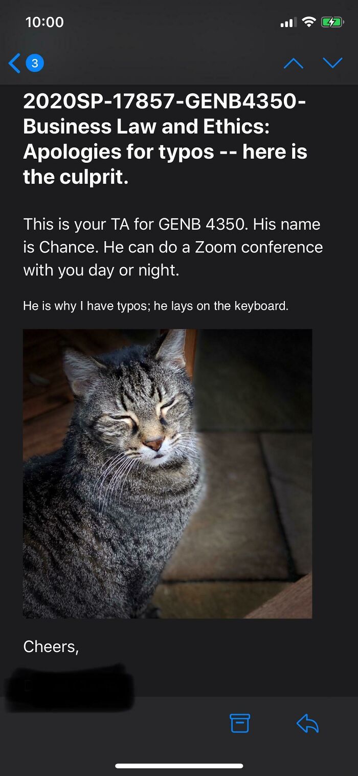 My Son’s Business Professor Sent This Out To His Class