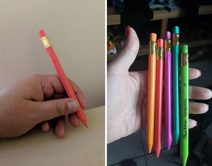 Take Note: These Triangular Mechanical Pencils Are Ergonomically Designed For Comfortable Writing, So You Can Finally Say Goodbye To Hand Cramps