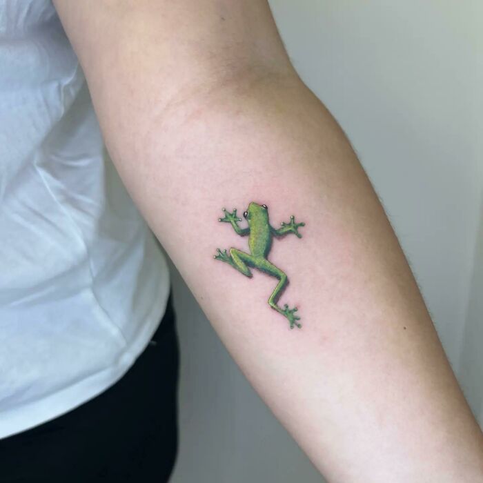 Little Frog I Had Done Today :) By Eva Ciarlantini, Disegnarti Shop In Bologna (Italy)