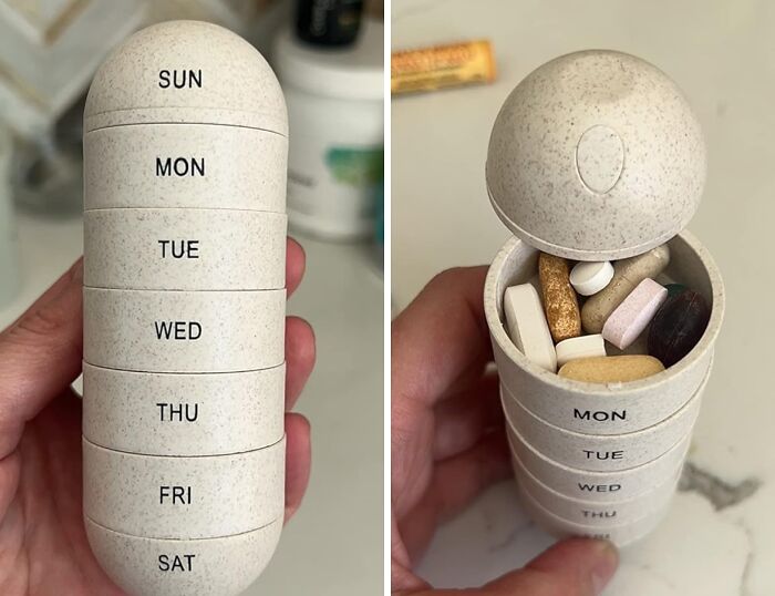 Your Vitamins Are About To Have A Cuter Home Than Your Actual House. This Cute Pill Organizer Is The Perfect Travel Companion For Your Health Routine