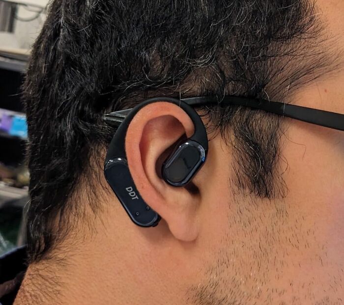 "Bone conduction headphones." - calhoon2005