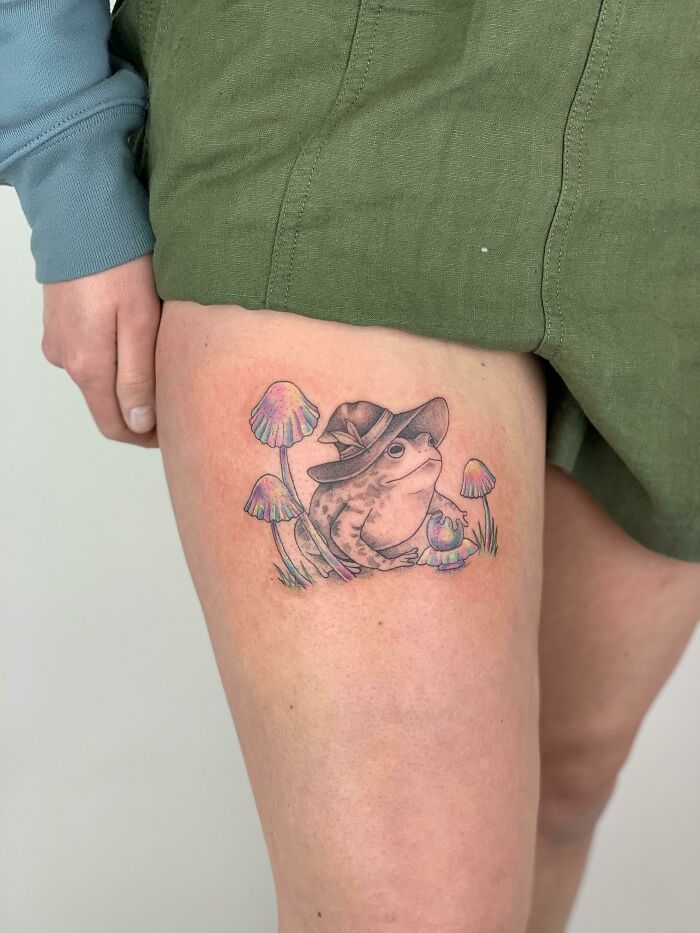 Another Frog Tattoo To Add To The Collection!