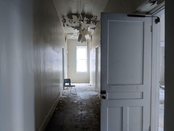 Hallway In An Abandoned Asylum