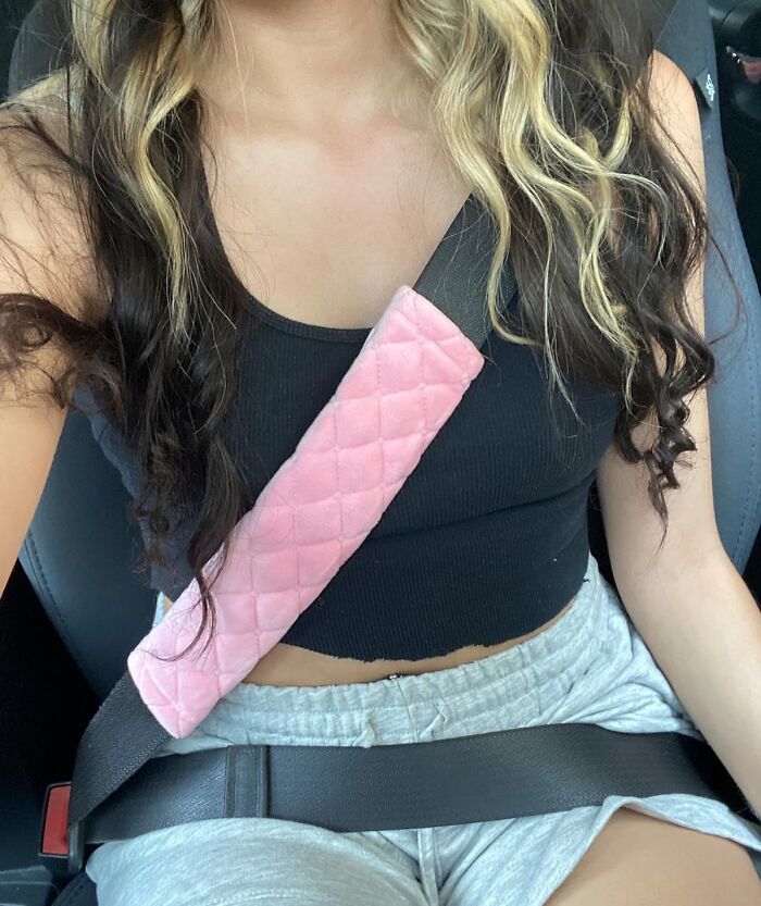 A Seat Belt Cover Will Make Even The Longest Road Trips Feel Like A Breeze