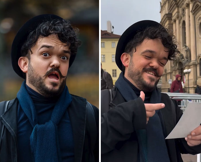 Snapshot Surprise: Volodymyr’s Instant Street Portraits Bring Joy To Strangers (New Pics)