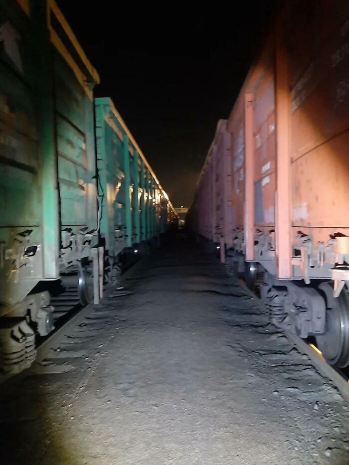 My Job Is To Inspect Every Single One Of These Cars, Night Time Hits Differently