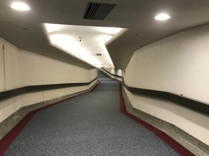 Tunnel Underneath A Dying Mall