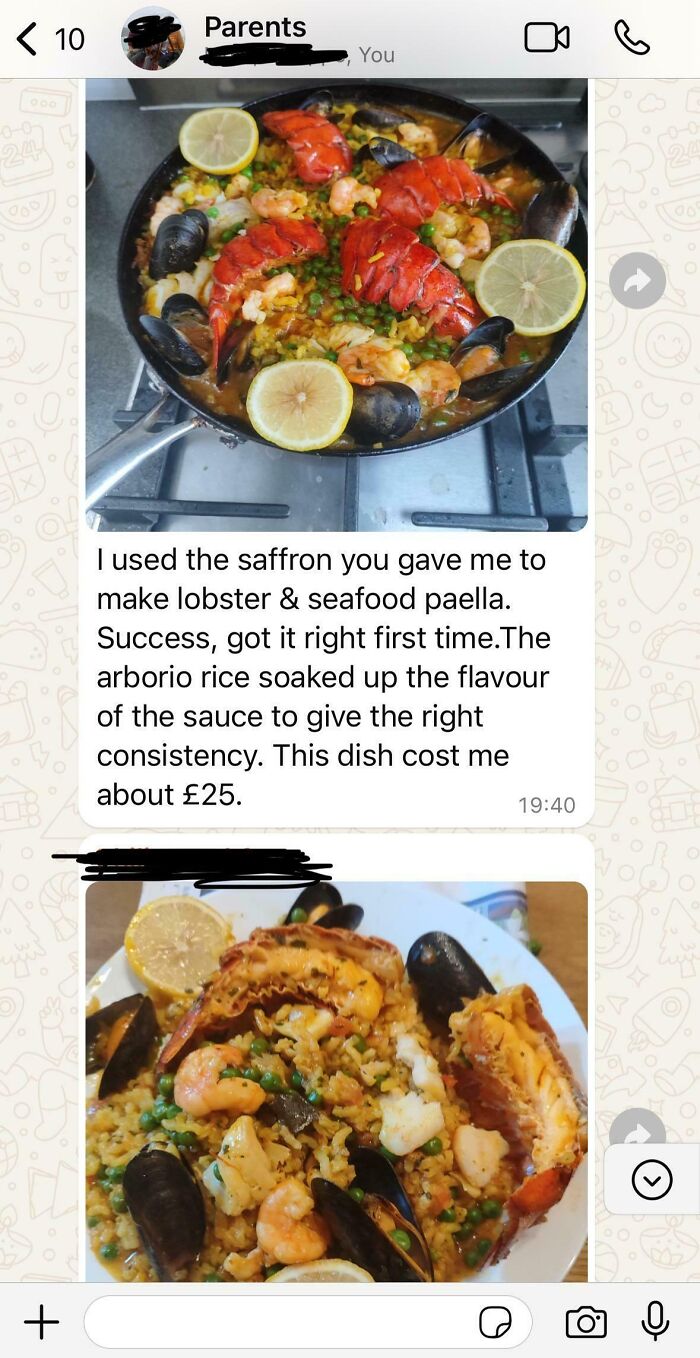 My 81-Year-Old Dad Is Home Alone As Mom Is Away. He Sent This Cute Message - He’s So Proud Of Himself For Cooking