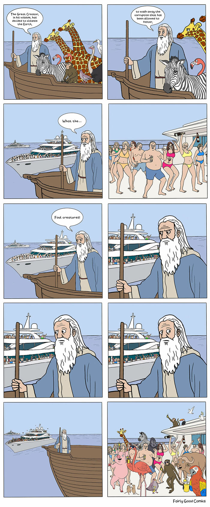 Smile-Worthy Shenanigans: Eddie And James Ward’s ‘Fairly Good Comics’