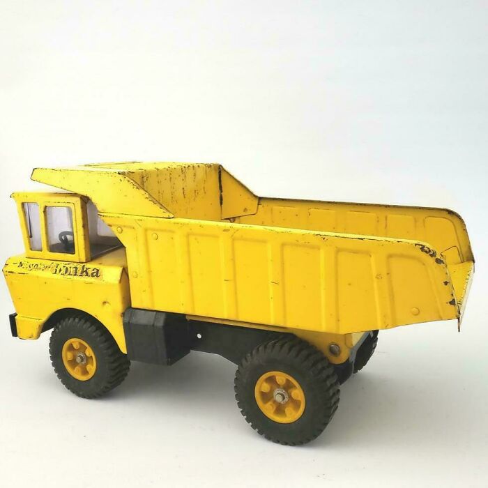 I See Your Big Wheel, And Raise You A Tonka Dump Truck!