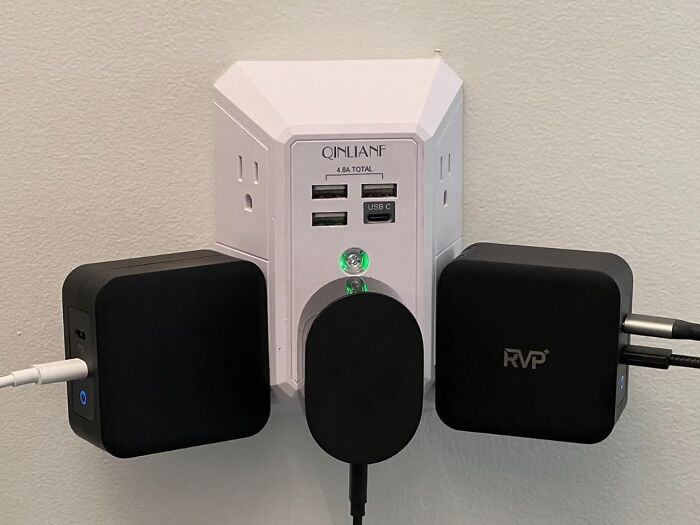 Outlets Feeling Overcrowded Like A Black Friday Sale? This Wall Charger, Surge Protector Is Here To Save The Day 