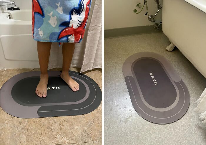 Tired Of Soggy Bath Mats That Never Seem To Dry? This Quick-Drying Bath Mat Is The Hidden Gem That Will Keep Your Feet Happy And Your Bathroom Smelling Fresh